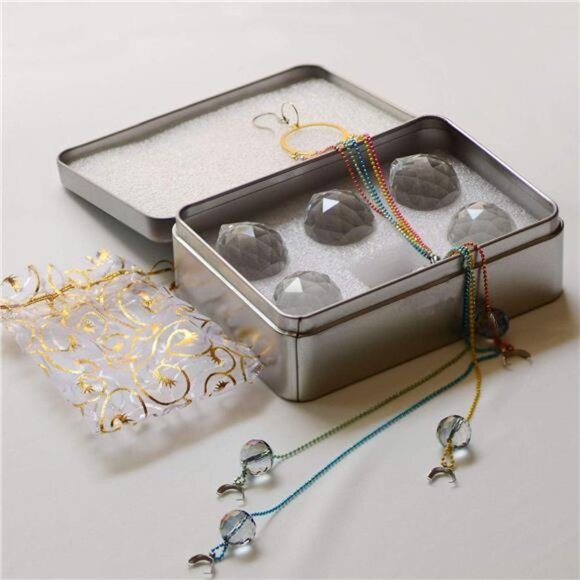 Crystals Ball Prisms Suncatcher Hanging Ornament Rainbow Maker for Home,Garden - Picture 7 of 7